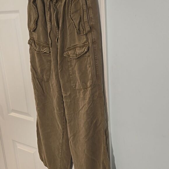 Womens olive desigaul Cargo Pants size xs - Picture 3 of 4